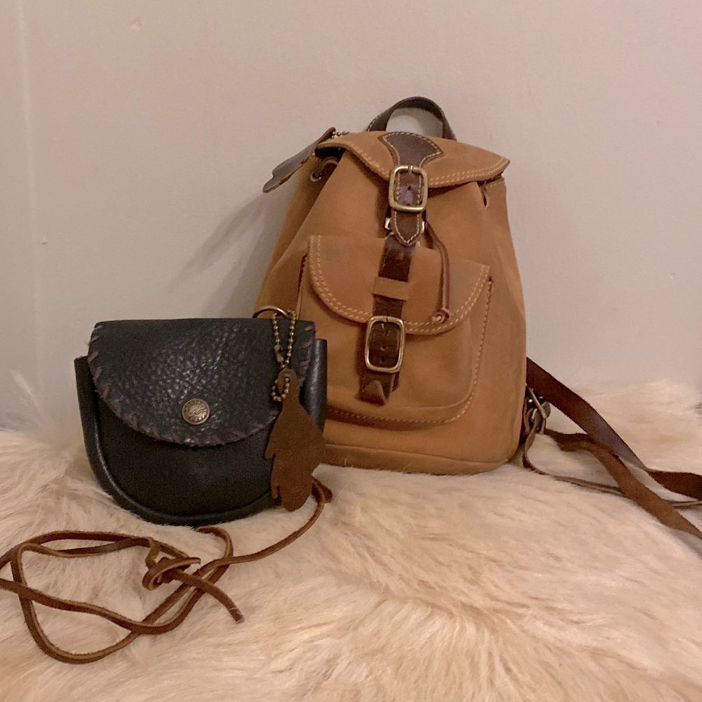 Vintage Roots Canada mini back pack and purse 💼